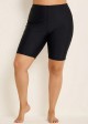 Plus Size Black Swim Shorts Beach Bottom