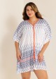 Fashion V-Neck Double Side Slits Cover Up